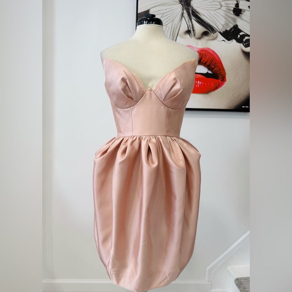 ZIMMERMANN Matchmaker gathered silk and wool-blend mini dress - Picture 5 of 14